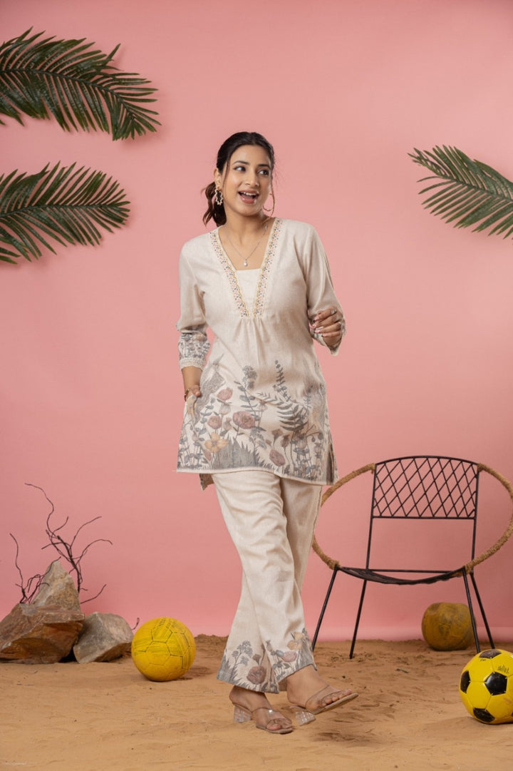 Marda Fauna Cotton Co-ord Set