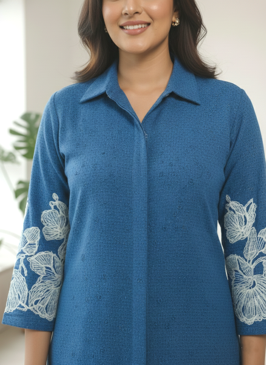 Reet Nile Embroidered Co-ord Set