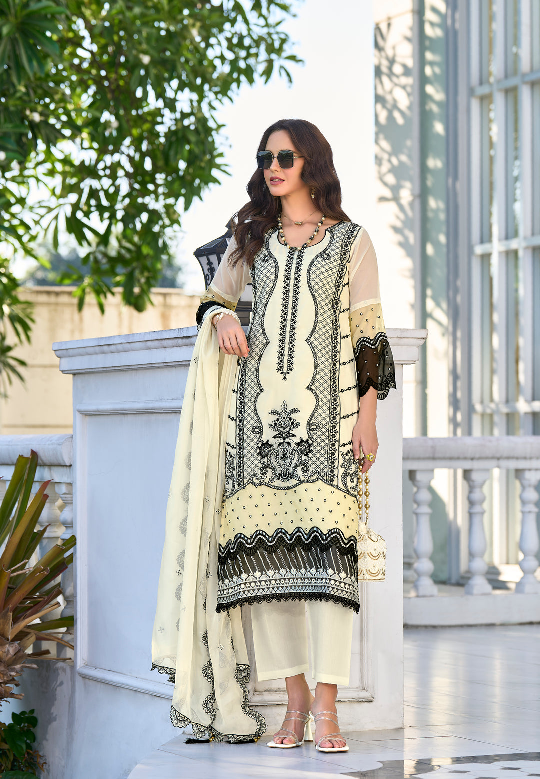 Neelima Angel Full Embroidered Heavy Pakistani Suit Set