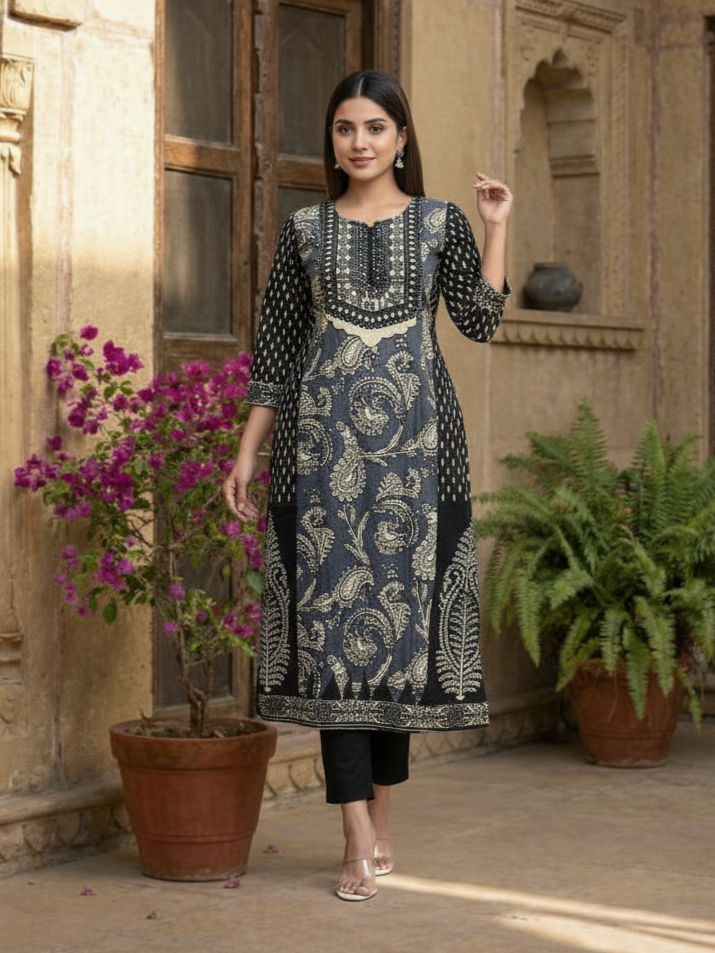 Reet Swish Printed Suit Set