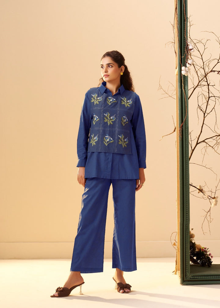 Tisca bondi embroidery co-ord set