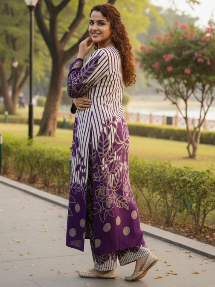 Bakul Cosmos Printed Kurta Pant Set