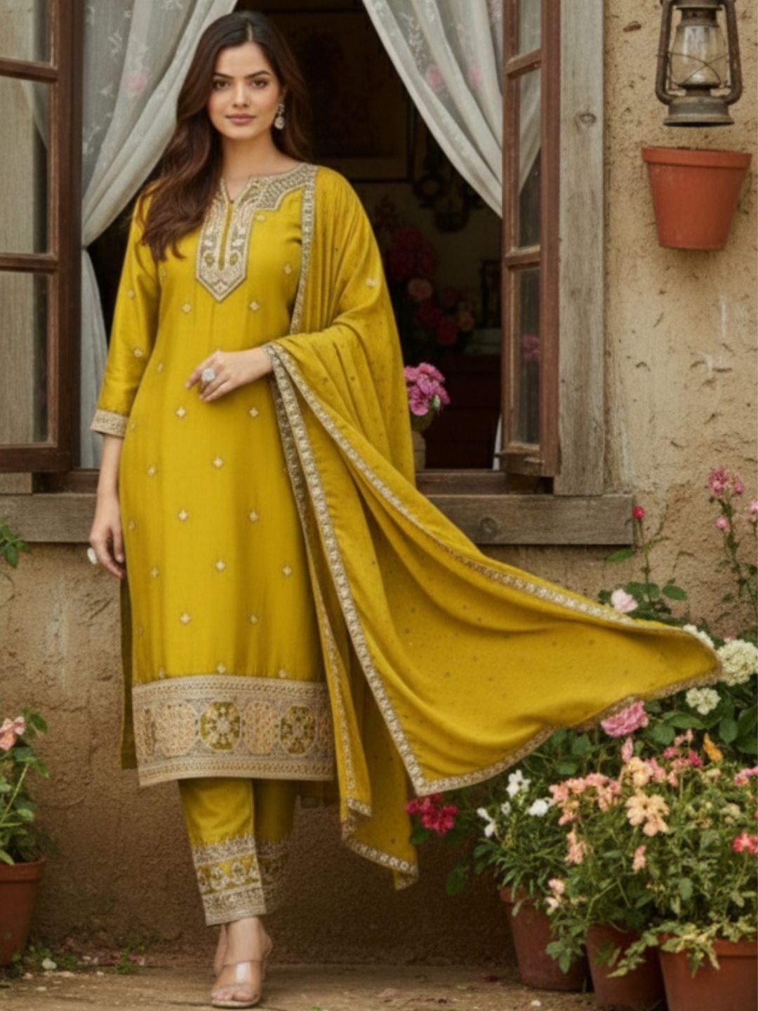 Lopa Amber Full Work Suit Set
