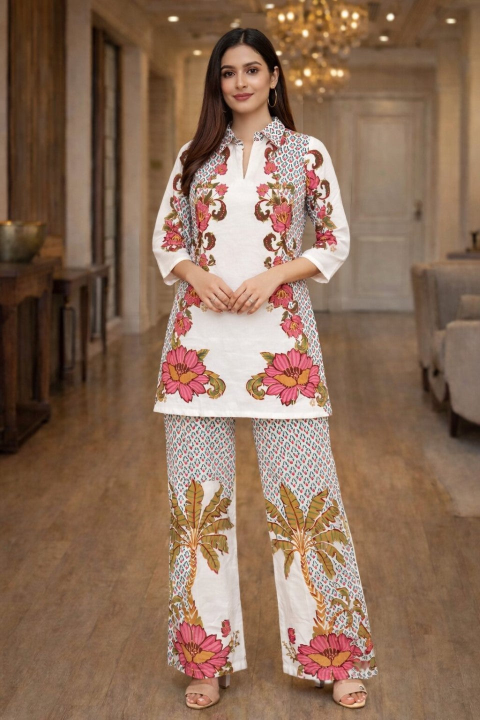 Akshara Pearl printed co-ord set