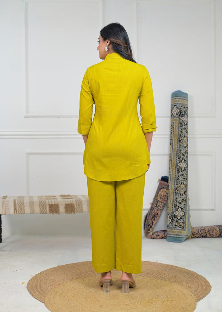 Ridhika Wattle Embroidered Co-ord Set