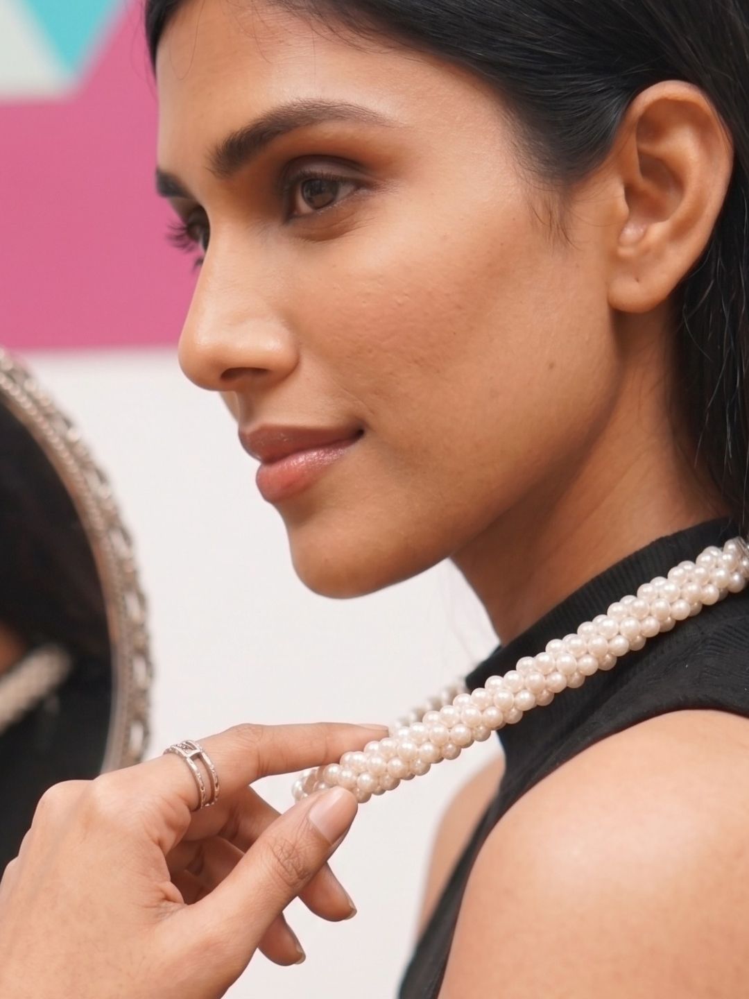 Noor Ivory Crystal Necklace