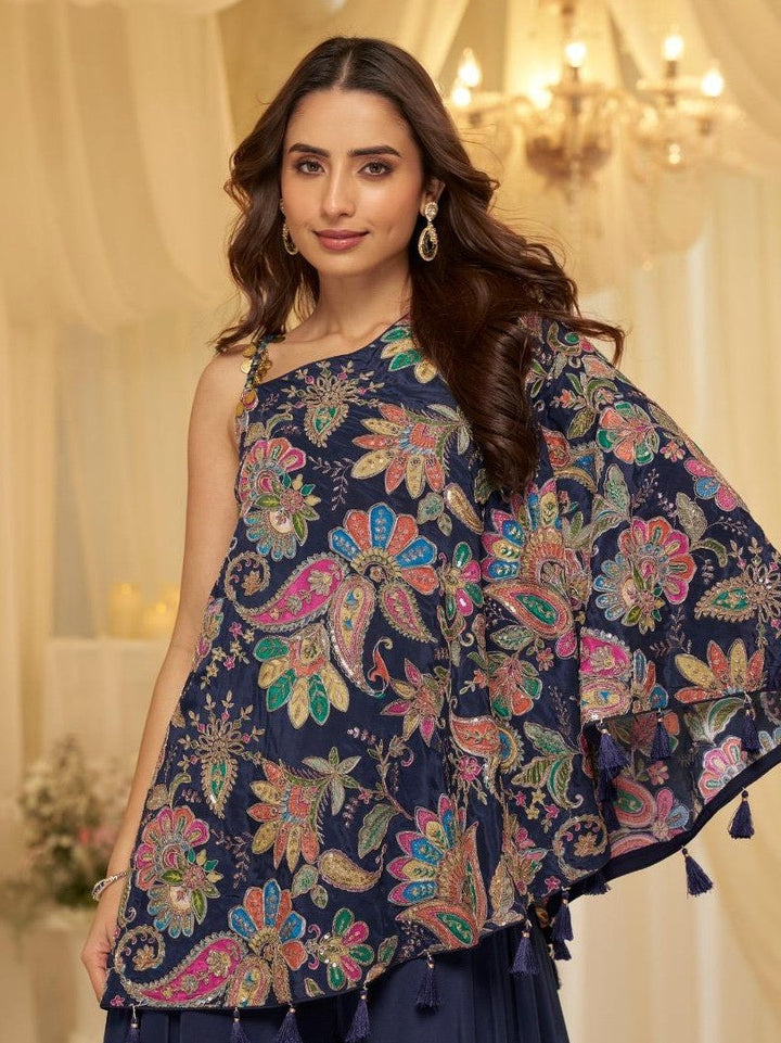 Umaira Azure Designer Fusion Wear set