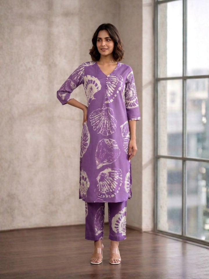 Sarika Lily Printed Kurta Pant Set