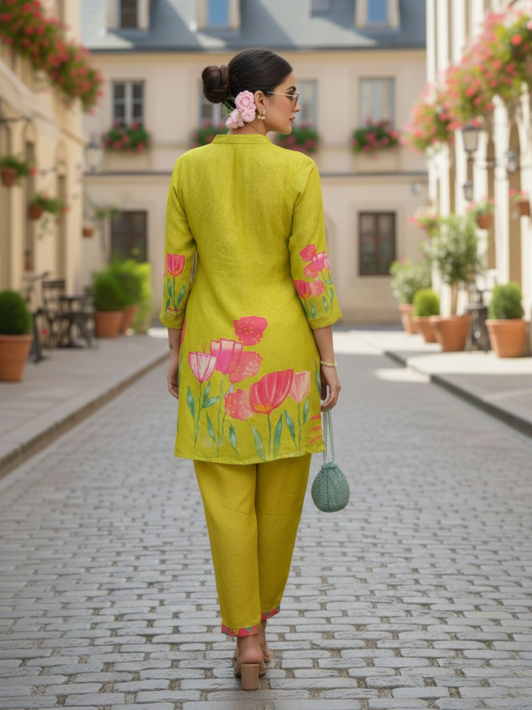 Palash Cadmium Premium Co-ord Set