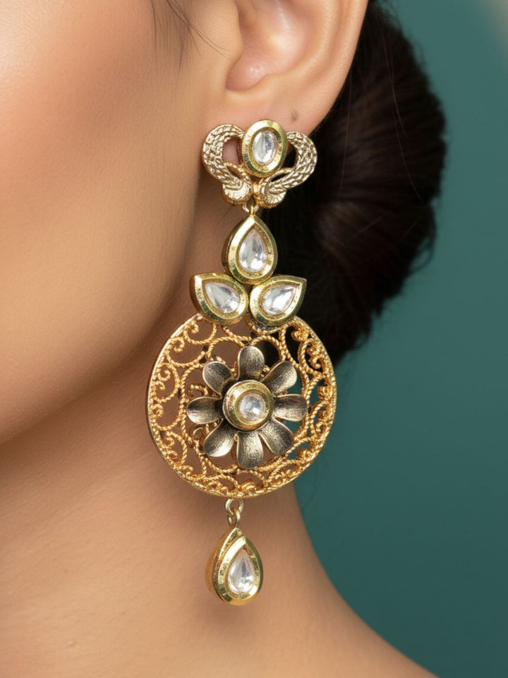 Antara Oxidised Earrings