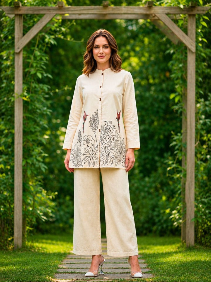 Sabhya Misri Embroidered  Co-ord Set