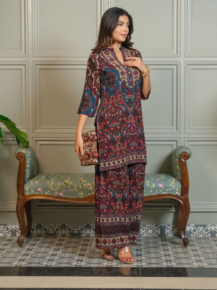 Tashvika Jay printed Co-ord set