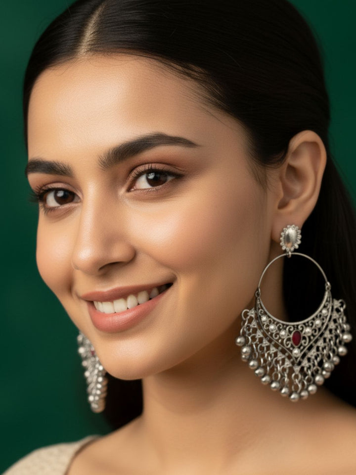 Antara Oxidised Earrings