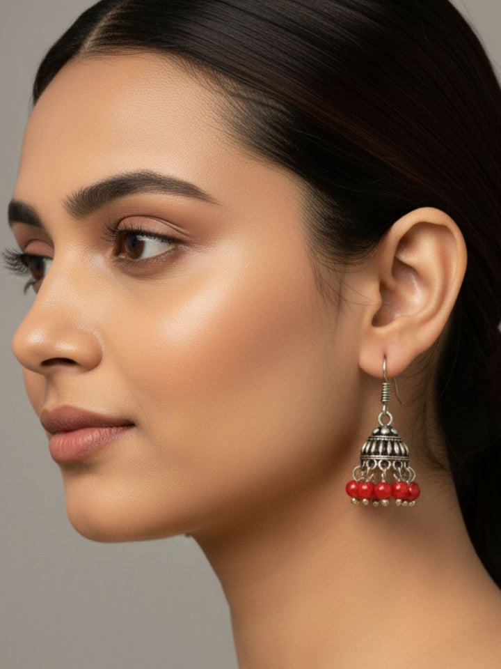 Antara Oxidised Earrings