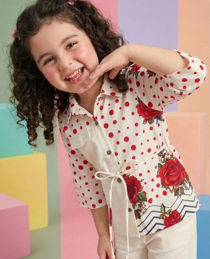 Joy lily cotton co-ord set