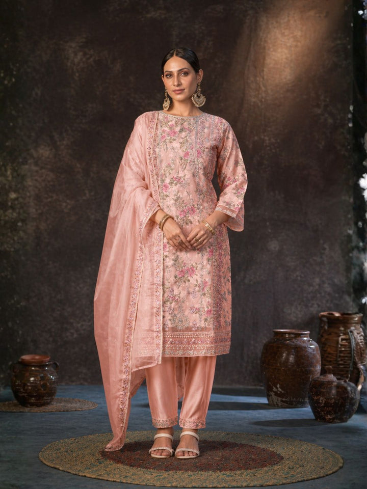 Mayuri Rose Full Work Suit Set