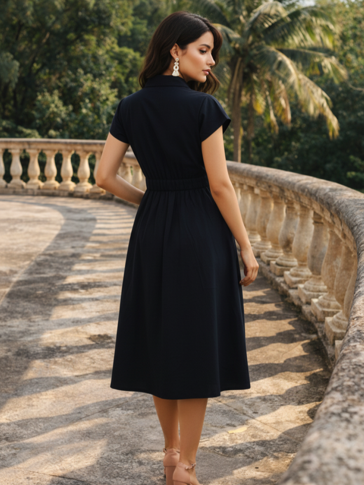 Ivanka jade cotton dress