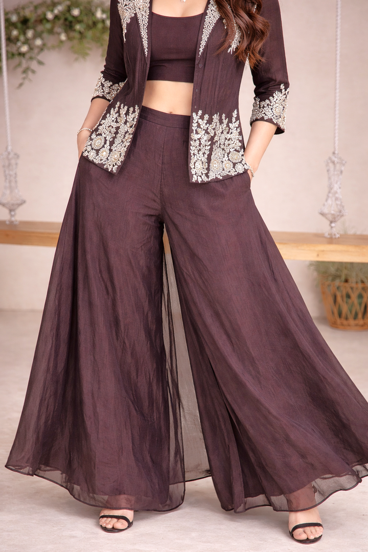 Rasā Jade Handwork Luxury Fusion Wear Set