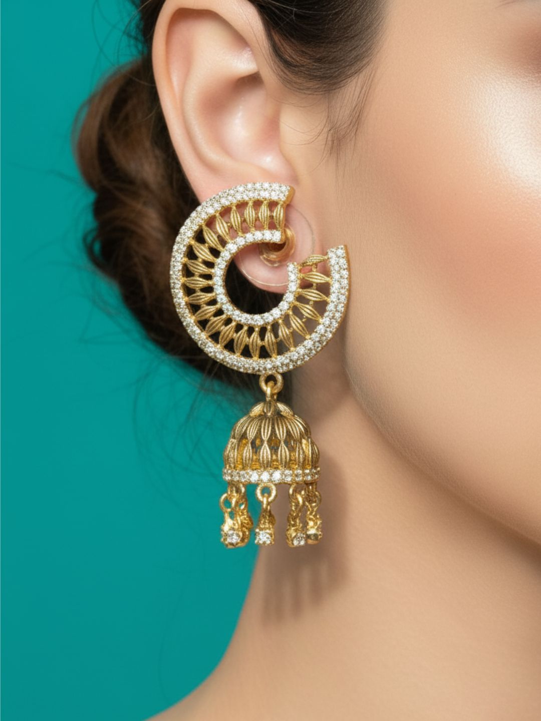 Antara Oxidised Earrings