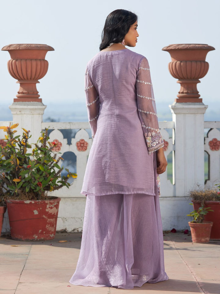 Mihika munsell full work gharara set