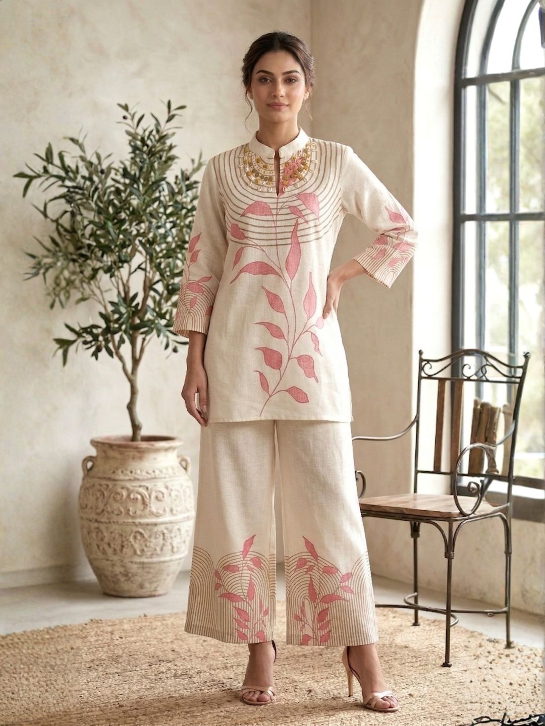 Marda cosmos cotton co-ord set
