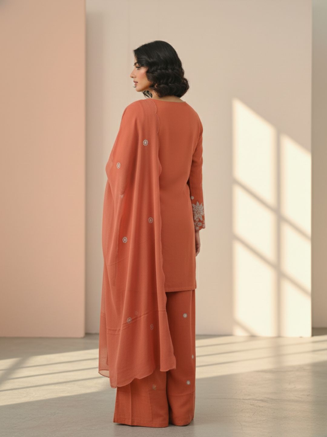 Gaurisha Yam Work Suit Set