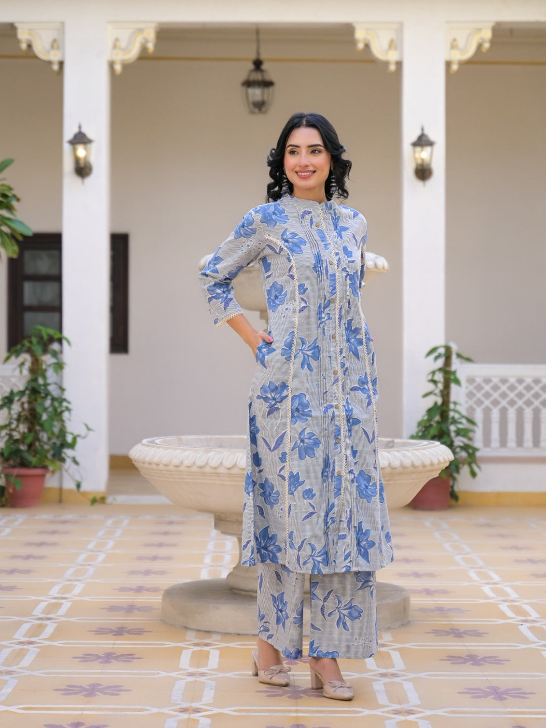 Mayri Belia Cotton Co-ord Set