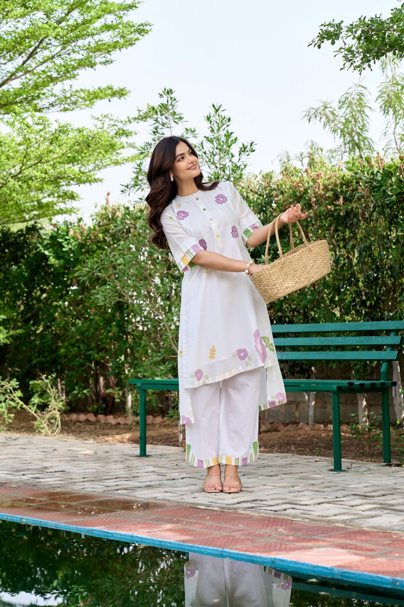 Tatva Allium Cotton Co-ord set