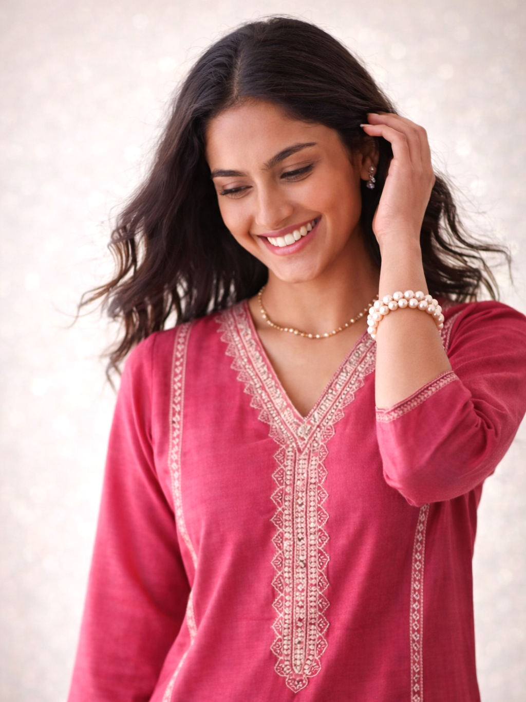 Morni Carmine Full Work Suit Set