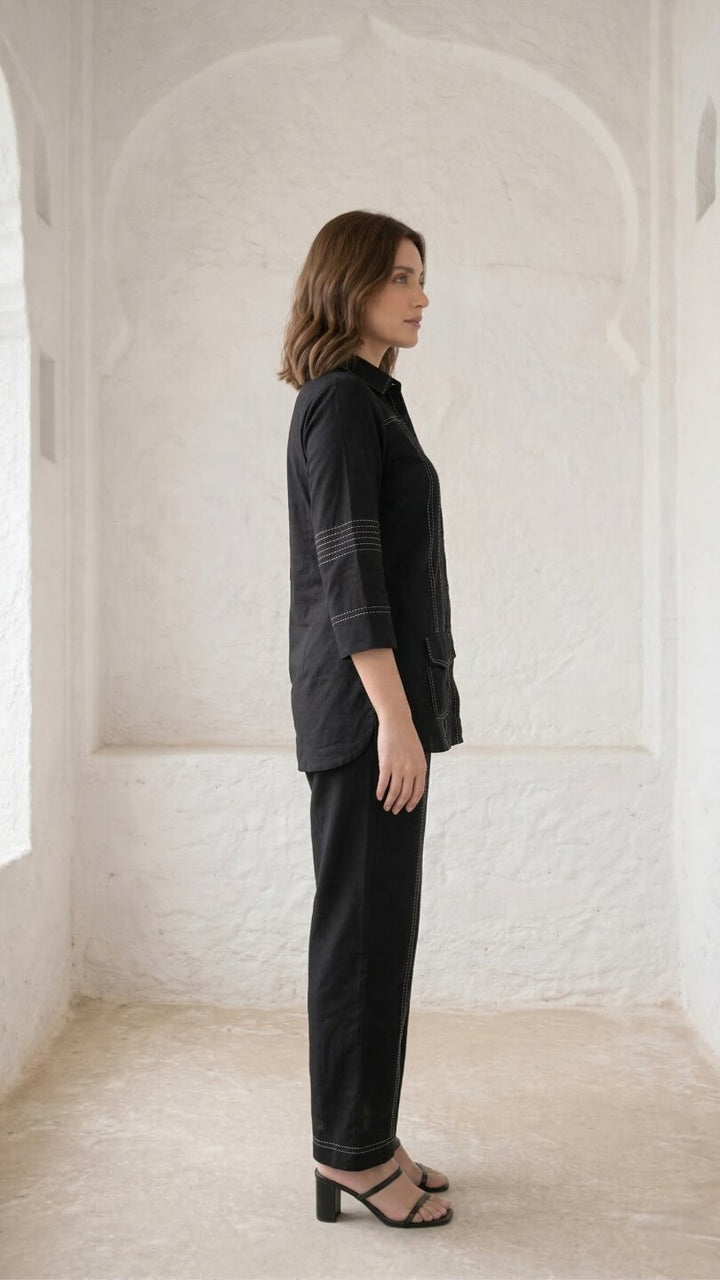 Ridhika onyx cotton co-ord set