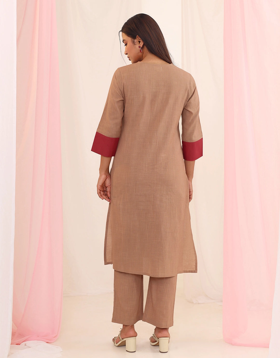 Purna mousse cotton co-ord set