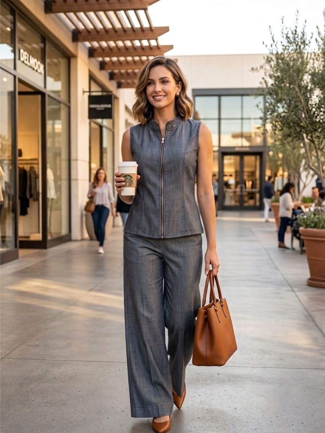 Prisha Earl Denim Co-ord Set