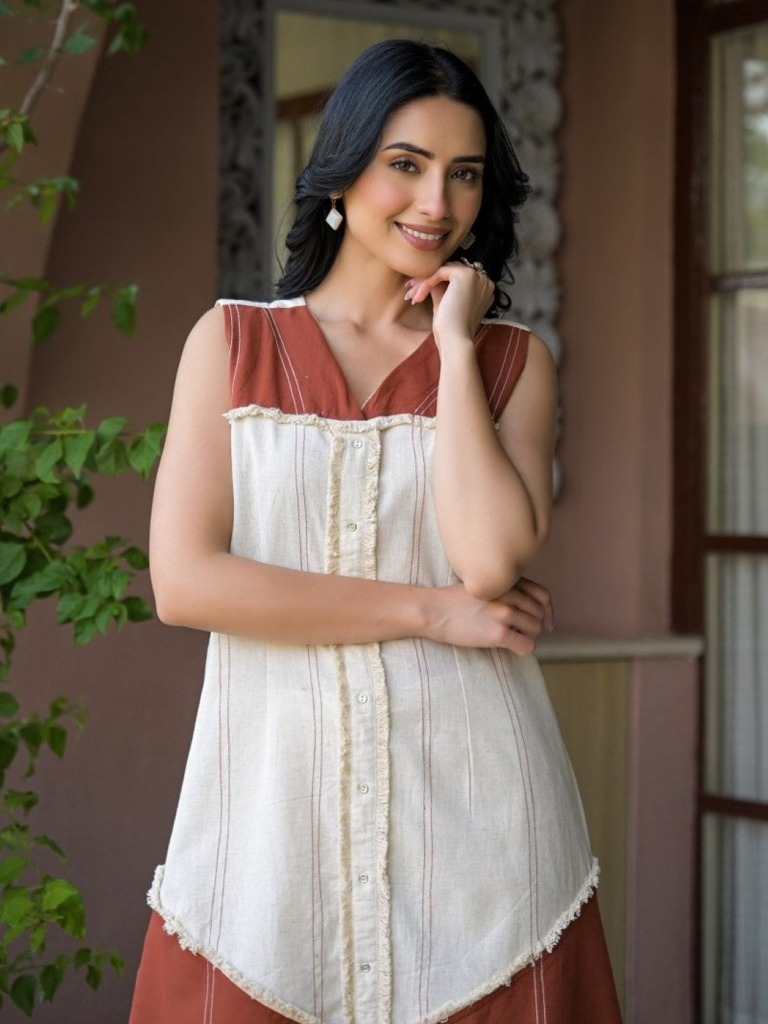 Tatva Cider Cotton Kurta Pant Set