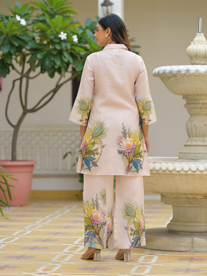 Gabru tuscan printed cotton co-ord set