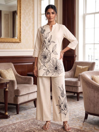 Asmi Frost Embroidered Co-ord Set