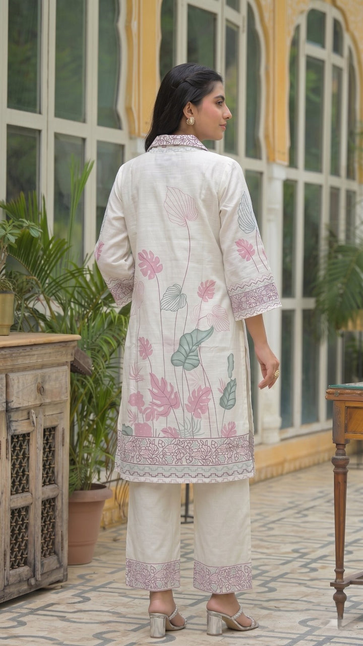 Dagdai atrium cotton co-ord set