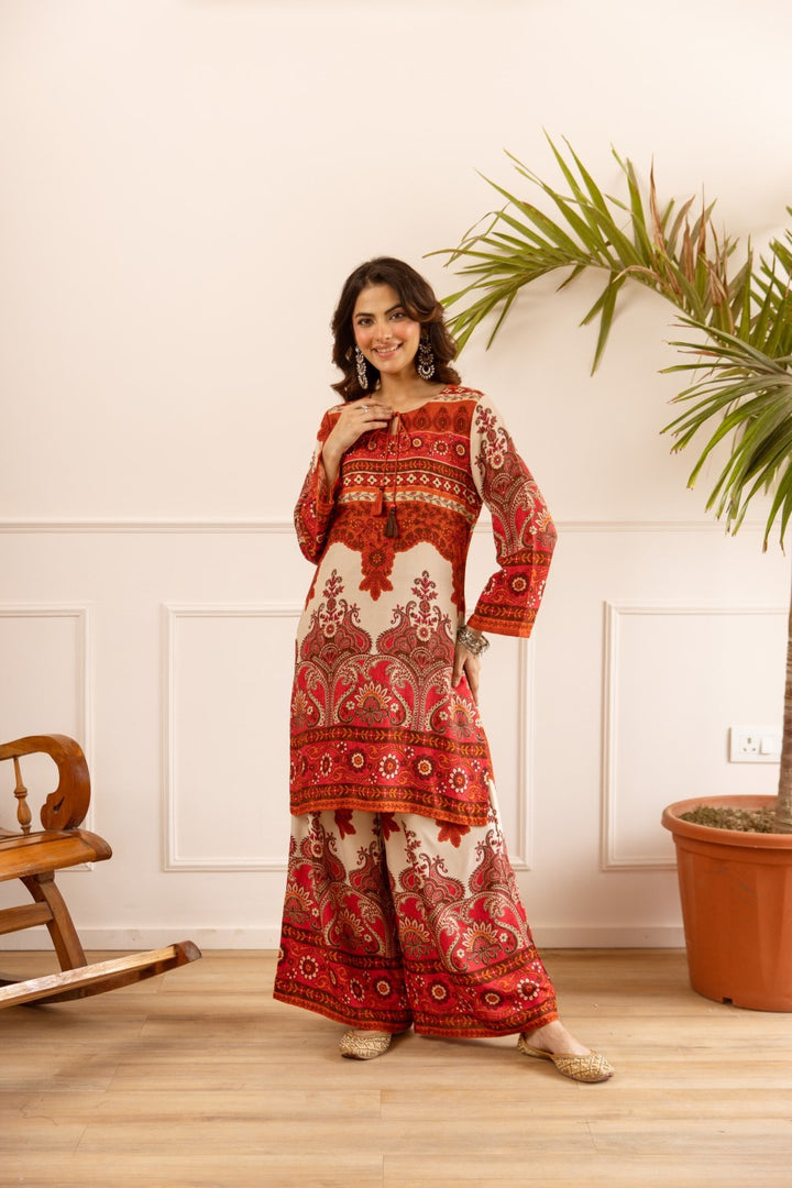 Karen fire cotton co-ord set