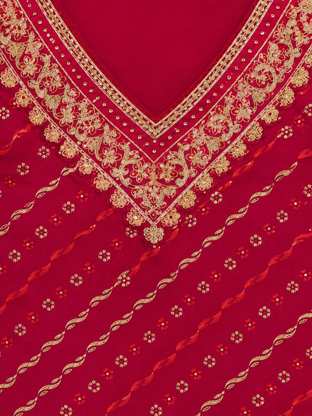 Medha Rose Printed Work Kurti