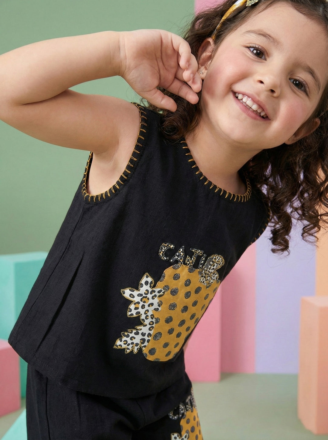 Joy jade kids cotton co-ord set