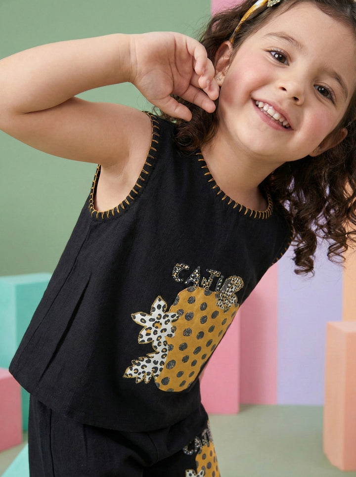 Joy jade kids cotton co-ord set