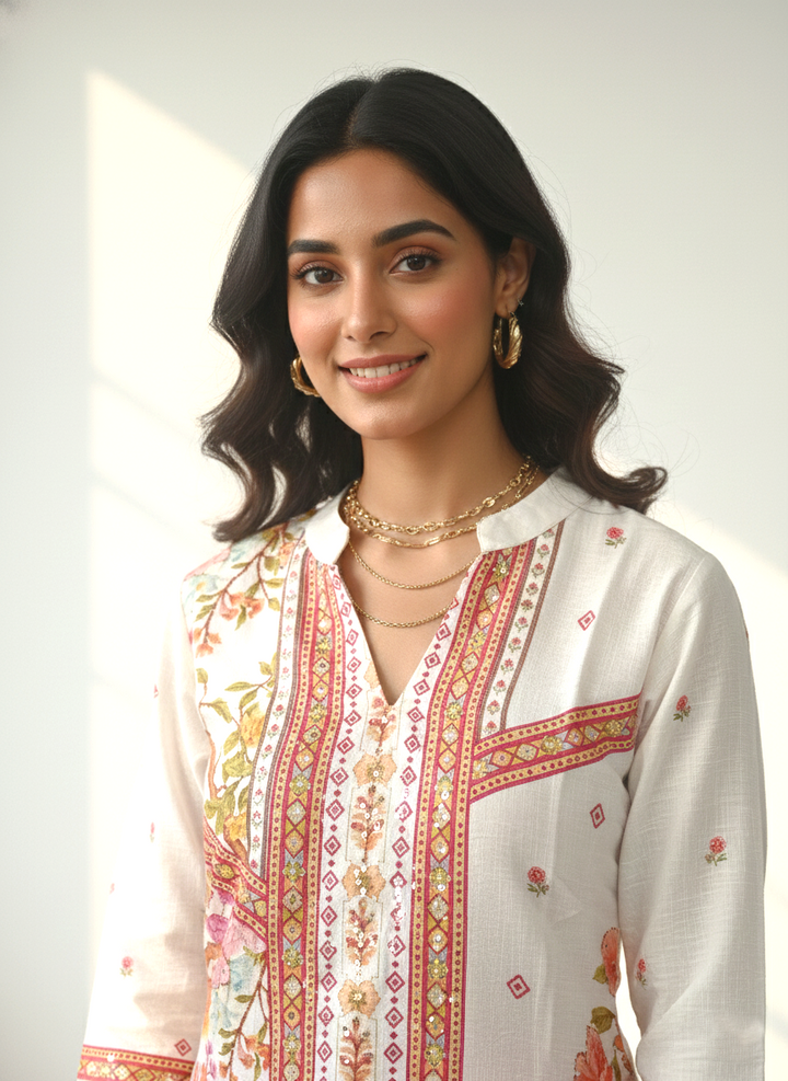 Reet Barbie Printed Co-ord Set