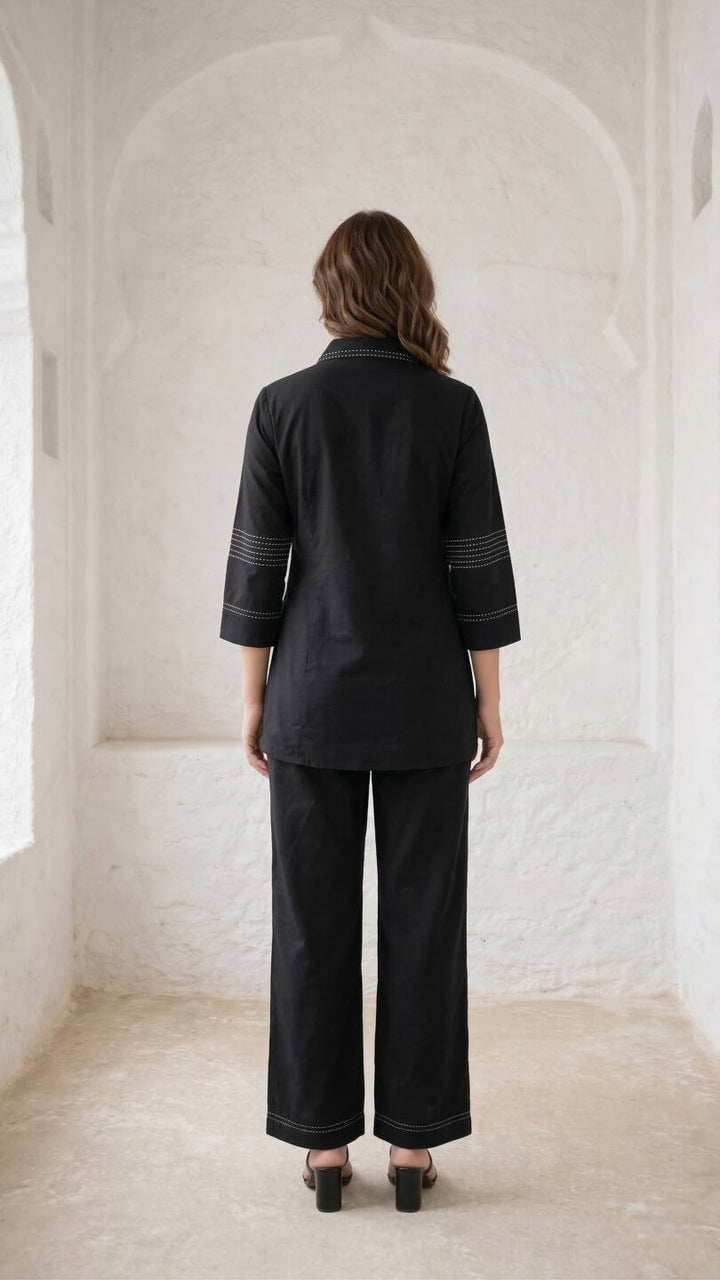 Ridhika onyx cotton co-ord set