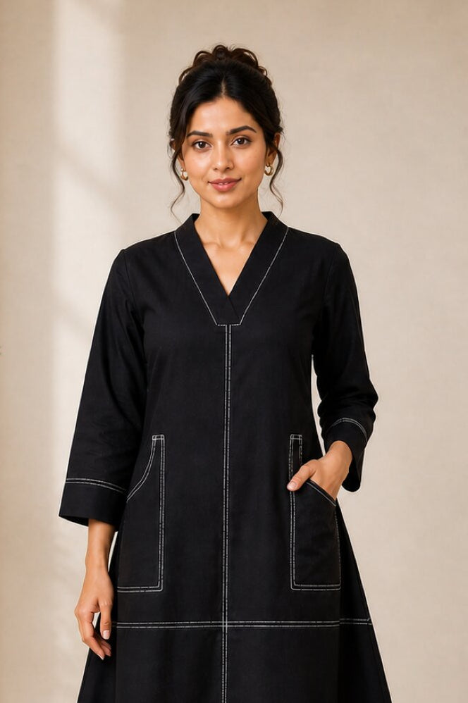 Akshara pitch cotton dress