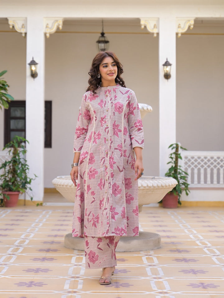 Mayri taffy cotton co-ord set  ALL