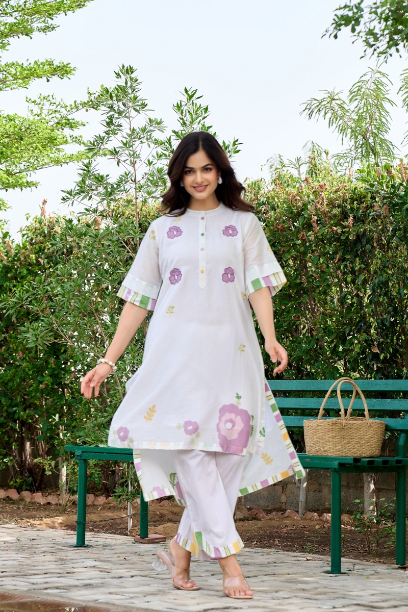 Tatva Allium Cotton Co-ord set