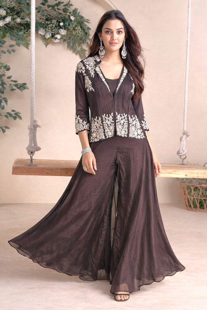 Rasā Jade Handwork Luxury Fusion Wear Set