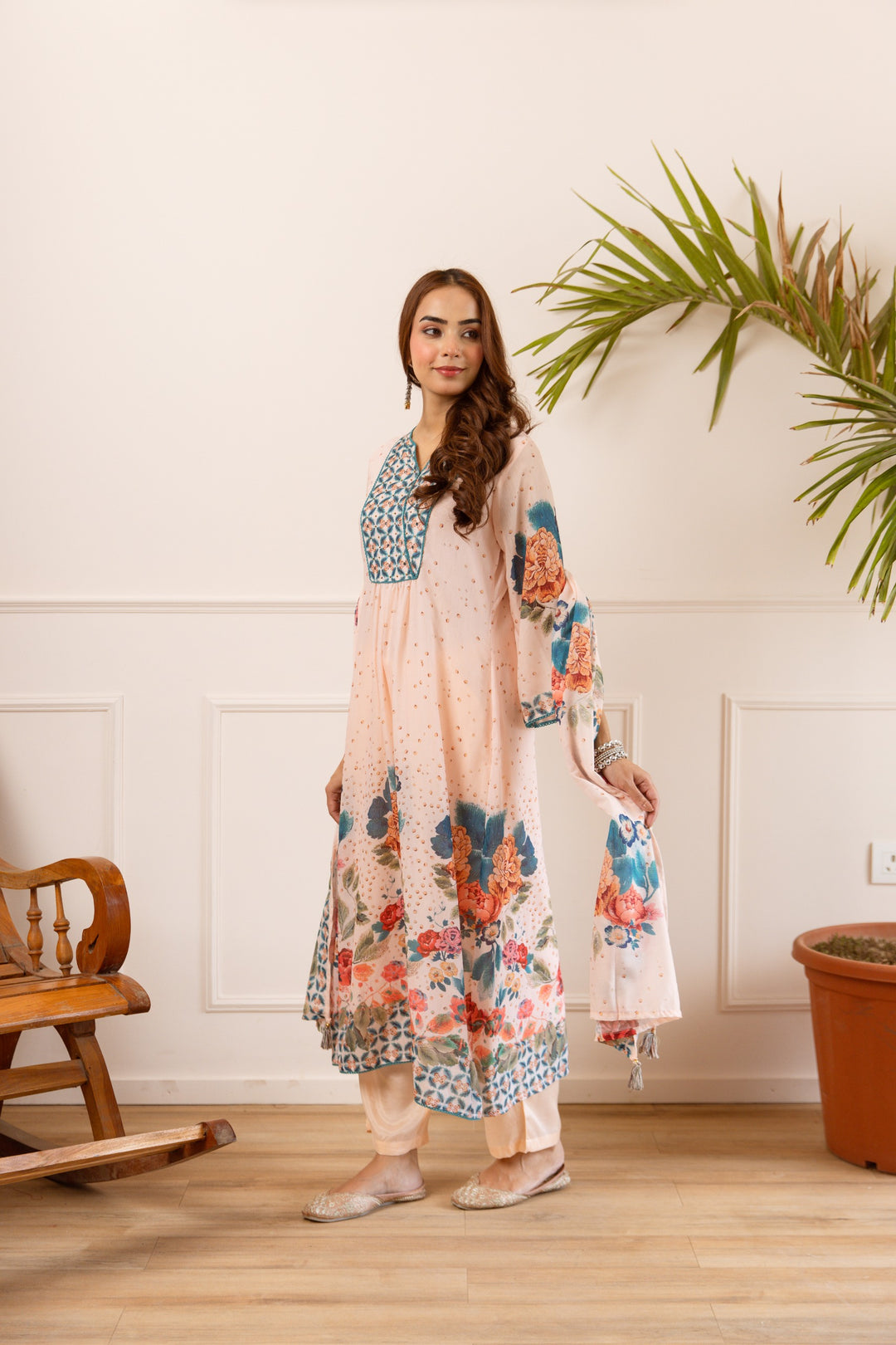 Karen titan cotton suit set