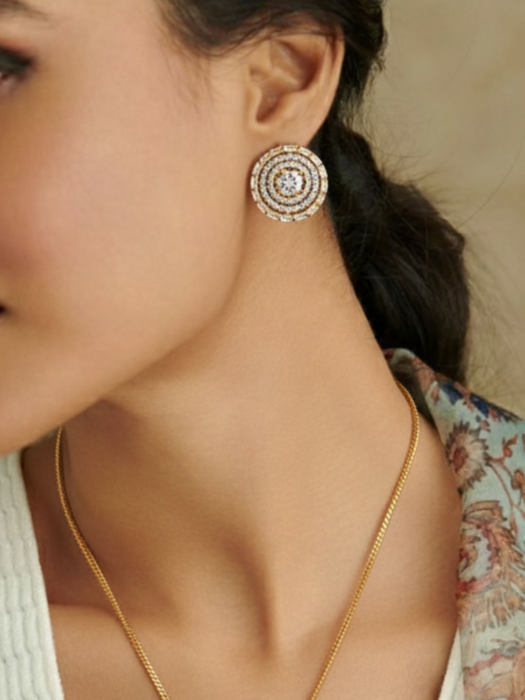 Savana Diamond Earing & Pendant Set