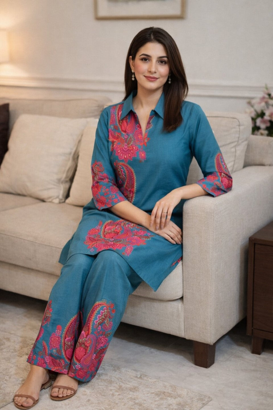 Akshara Duke printed co-ord set