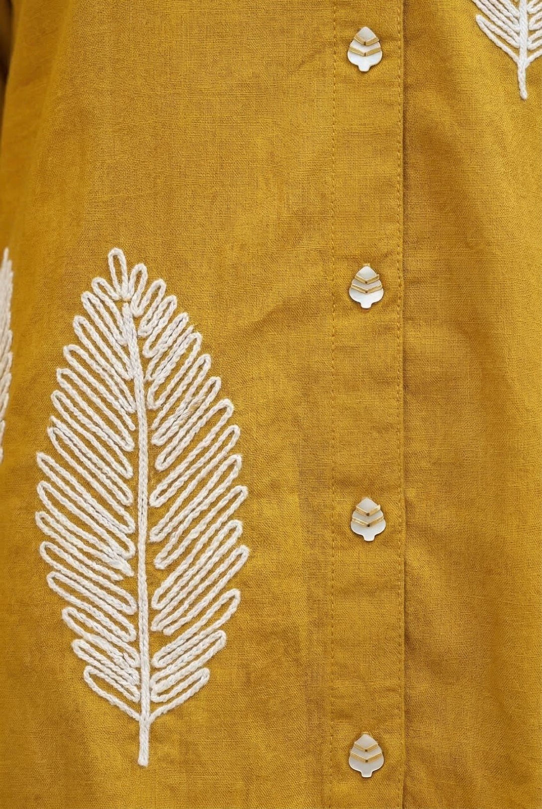 Sargi sunflower embroidery cotton co-ord set